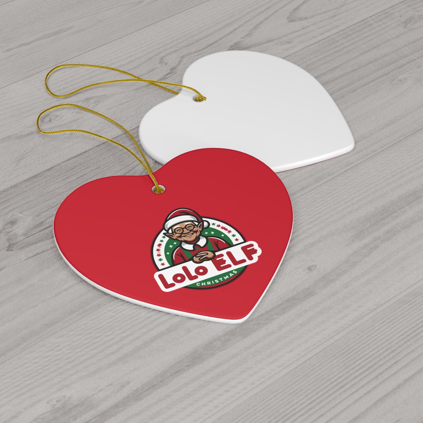 Lolo Elf Ceramic Ornament, 4 Shapes