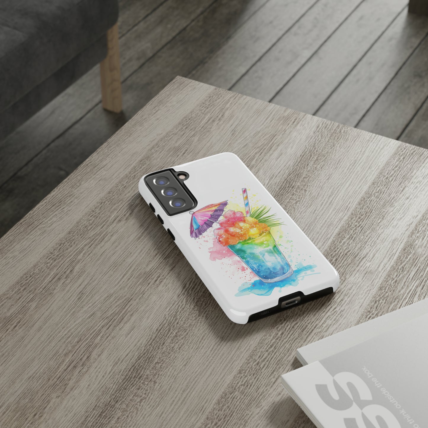 Shave Ice Colorful Hawaiian Tropical Phone Case, 808, Island Tropics, Wireless Compatible, Protective Cell Phone Case iPhone, Samsung, Pixel