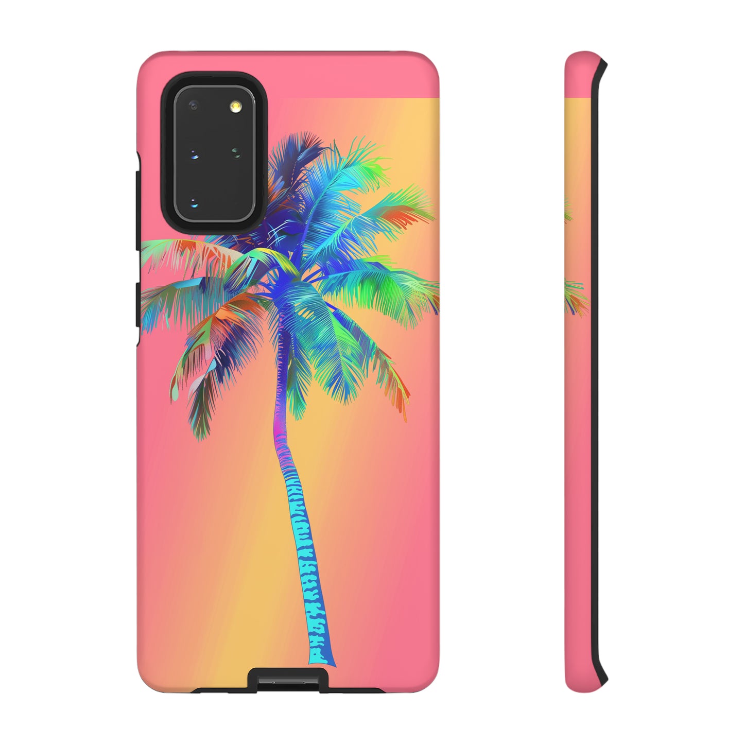 Palm Tree Pink Hawaiian Tropical Phone Case, 808, Island Tropics, Wireless Compatible, Protective Cell Phone Case for iPhone, Samsung, Pixel