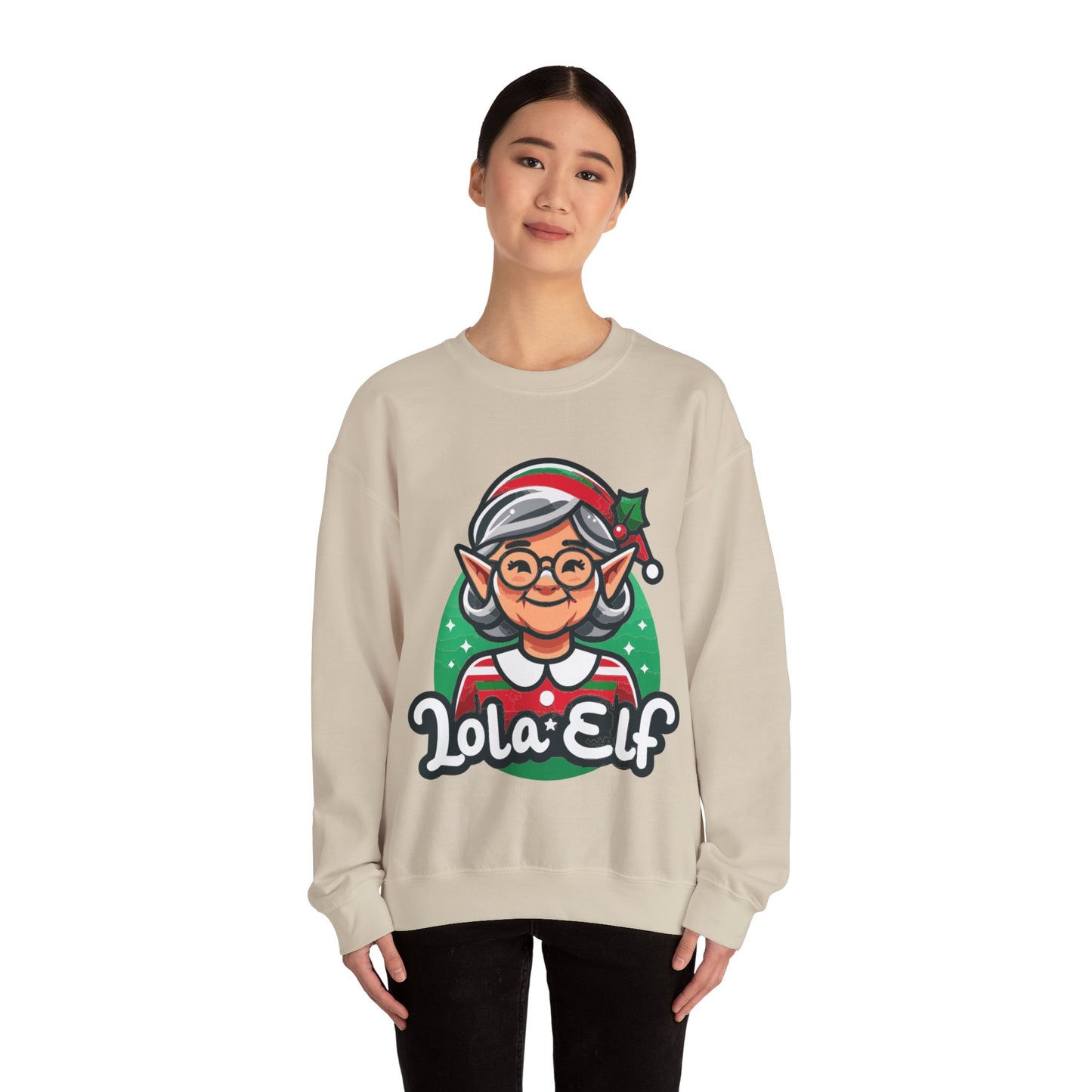 Lola Elf Unisex Heavy Blend™ Crewneck Sweatshirt