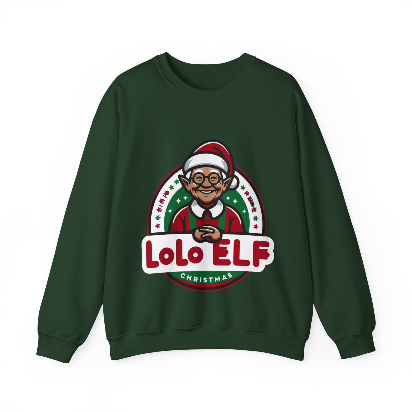 Lolo Elf Unisex Heavy Blend™ Crewneck Sweatshirt