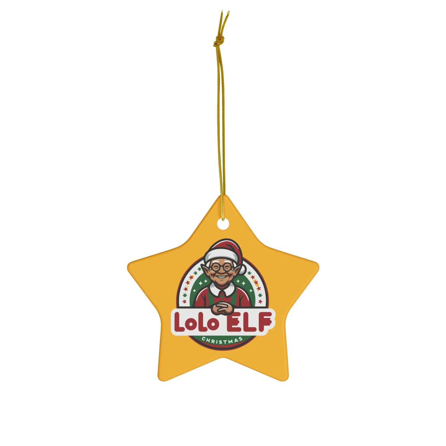 Lolo Elf Ceramic Ornament, 4 Shapes