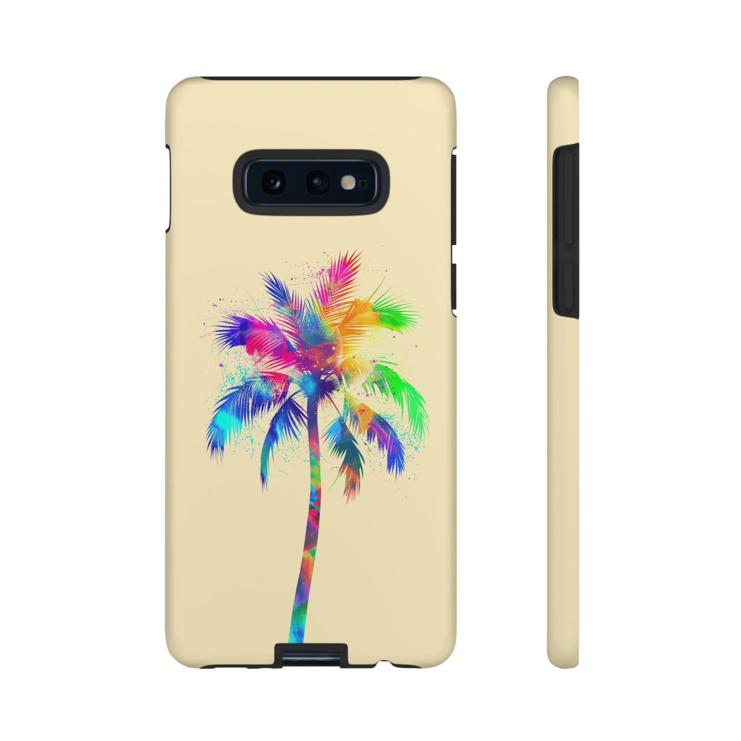 Colorful Palm Tree Hawaiian Tropical Phone Case, Island Tropics, Wireless Compatible, Protective Cell Phone Case for iPhone, Samsung, Pixel