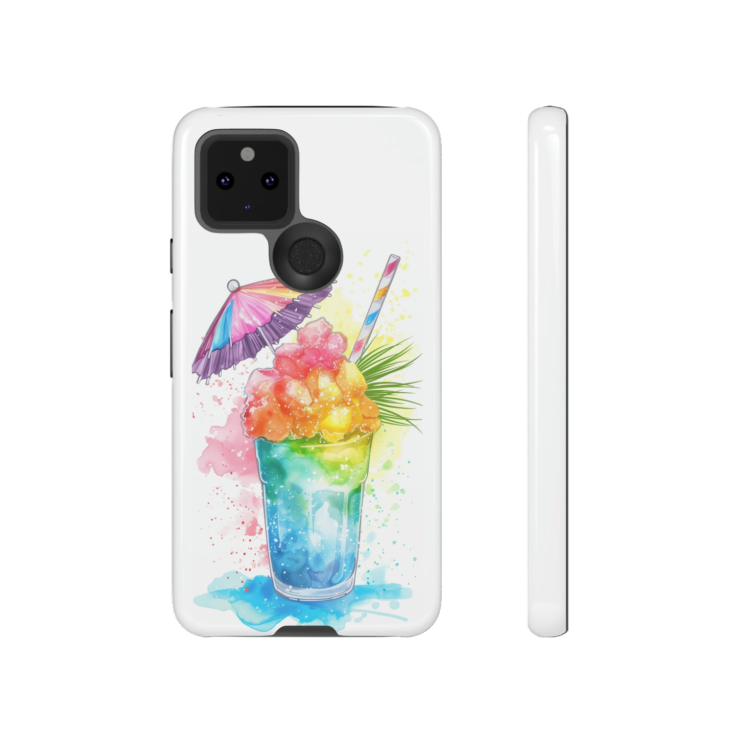 Shave Ice Colorful Hawaiian Tropical Phone Case, 808, Island Tropics, Wireless Compatible, Protective Cell Phone Case iPhone, Samsung, Pixel