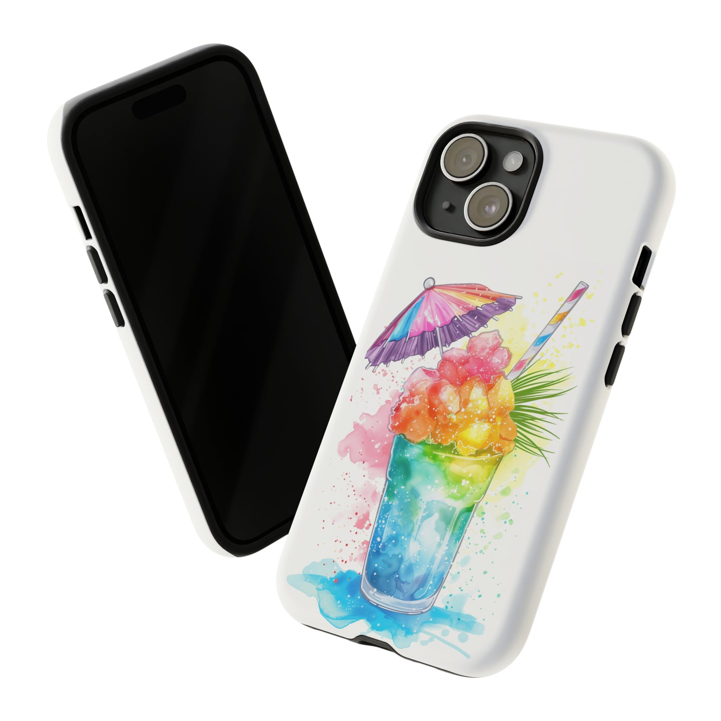 Shave Ice Colorful Hawaiian Tropical Phone Case, 808, Island Tropics, Wireless Compatible, Protective Cell Phone Case iPhone, Samsung, Pixel