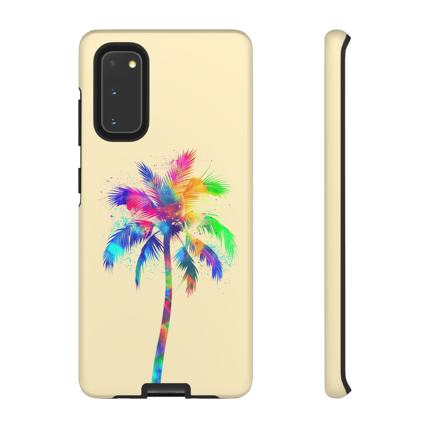 Colorful Palm Tree Hawaiian Tropical Phone Case, Island Tropics, Wireless Compatible, Protective Cell Phone Case for iPhone, Samsung, Pixel