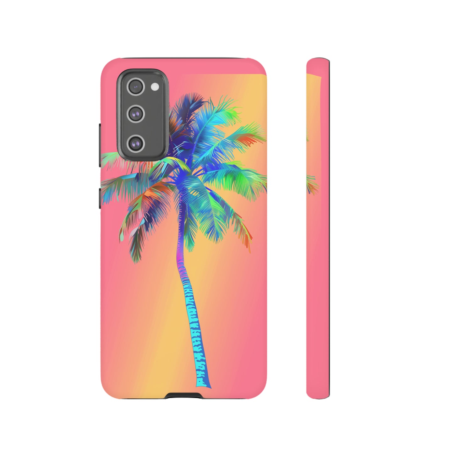 Palm Tree Pink Hawaiian Tropical Phone Case, 808, Island Tropics, Wireless Compatible, Protective Cell Phone Case for iPhone, Samsung, Pixel