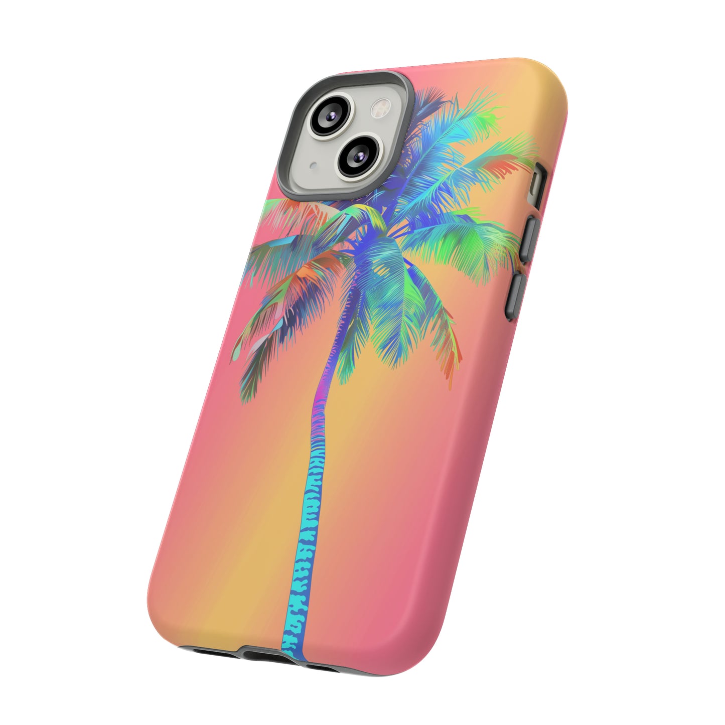Palm Tree Pink Hawaiian Tropical Phone Case, 808, Island Tropics, Wireless Compatible, Protective Cell Phone Case for iPhone, Samsung, Pixel