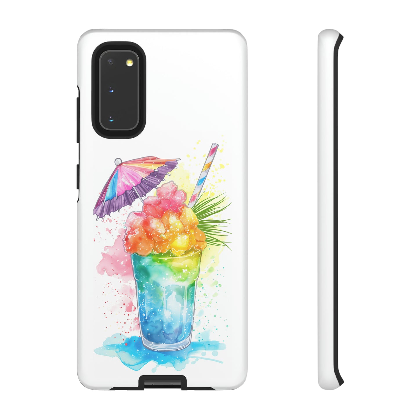 Shave Ice Colorful Hawaiian Tropical Phone Case, 808, Island Tropics, Wireless Compatible, Protective Cell Phone Case iPhone, Samsung, Pixel