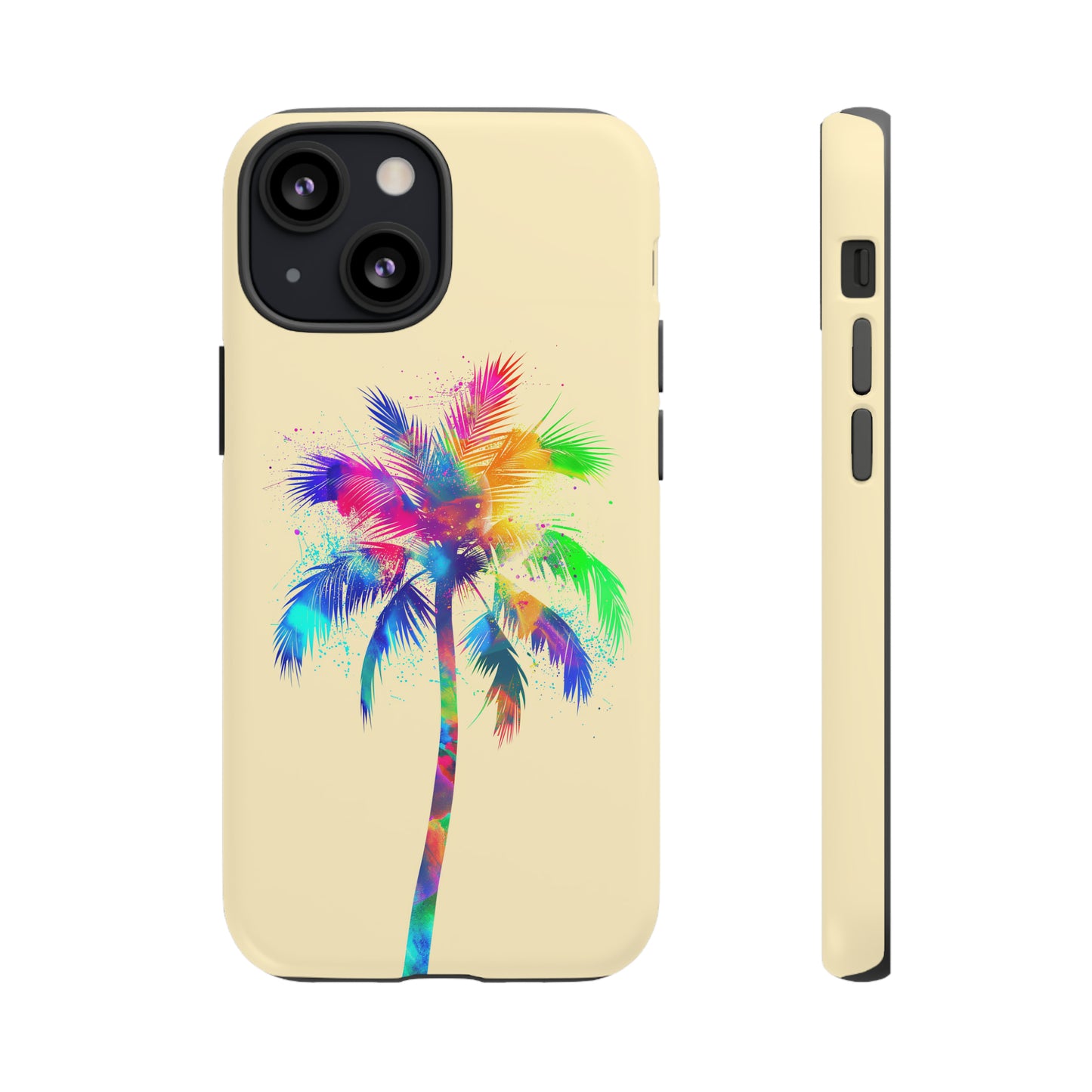 Colorful Palm Tree Hawaiian Tropical Phone Case, Island Tropics, Wireless Compatible, Protective Cell Phone Case for iPhone, Samsung, Pixel