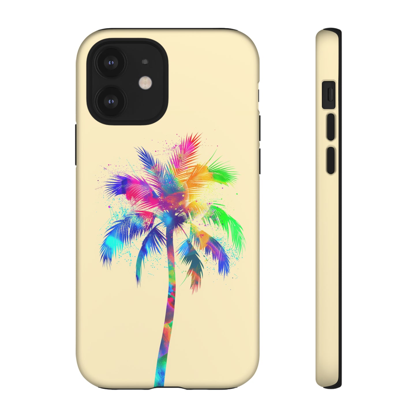 Colorful Palm Tree Hawaiian Tropical Phone Case, Island Tropics, Wireless Compatible, Protective Cell Phone Case for iPhone, Samsung, Pixel