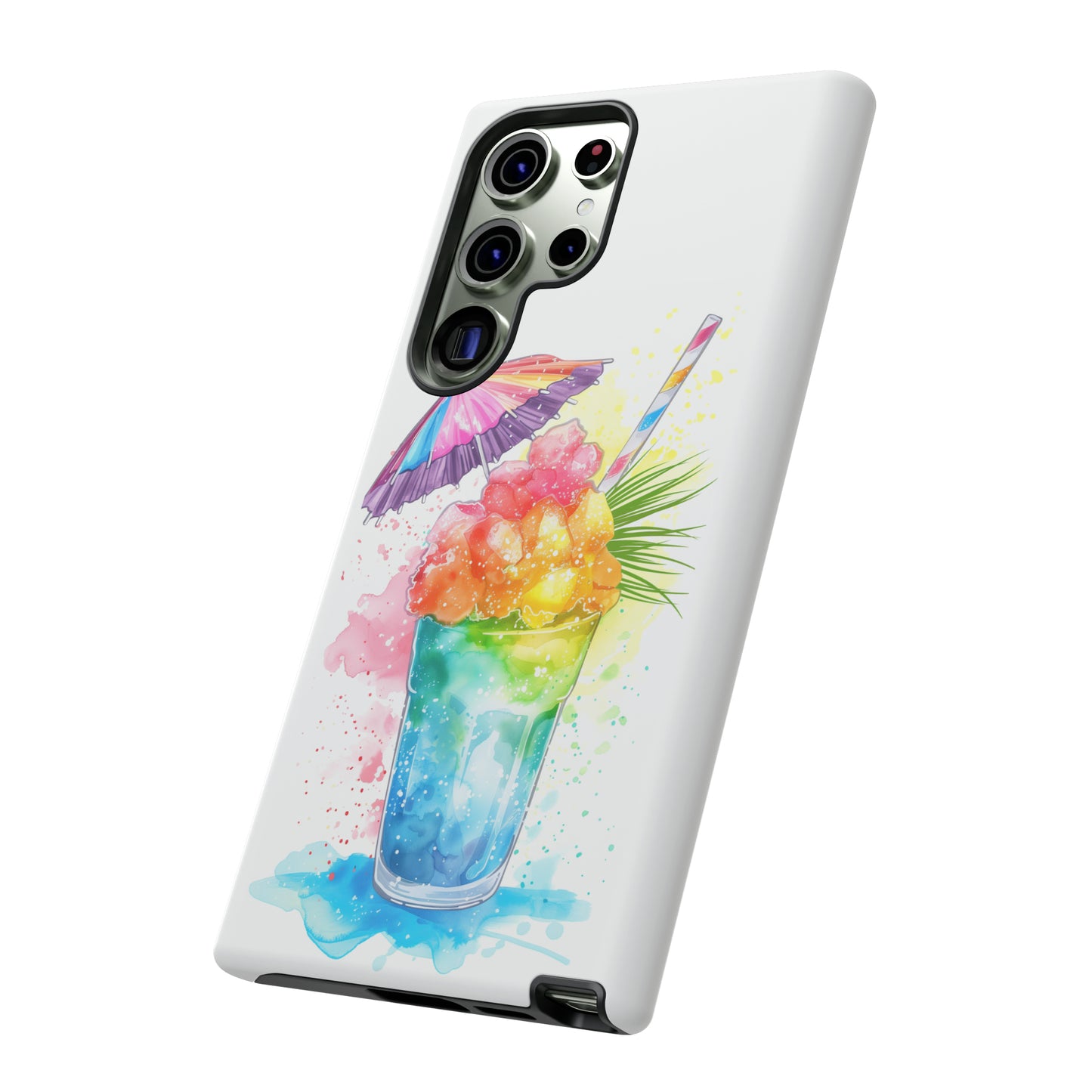Shave Ice Colorful Hawaiian Tropical Phone Case, 808, Island Tropics, Wireless Compatible, Protective Cell Phone Case iPhone, Samsung, Pixel