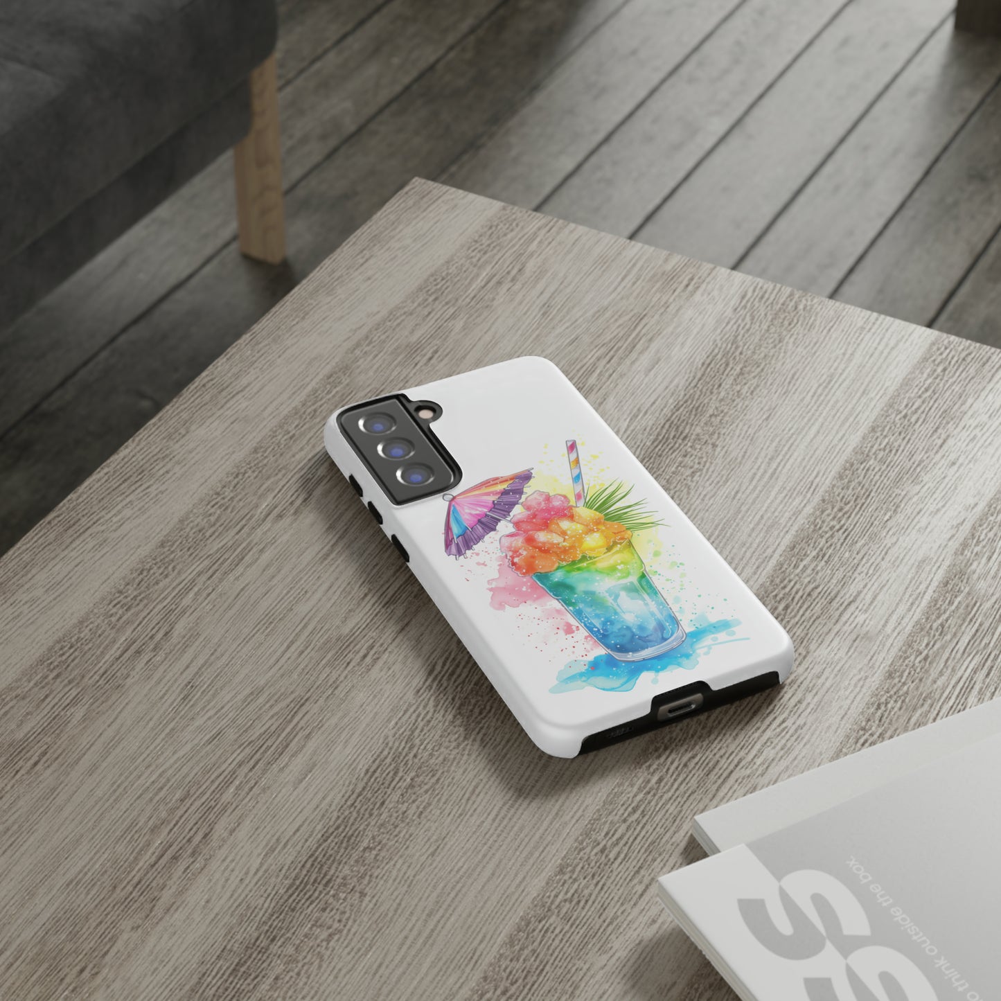 Shave Ice Colorful Hawaiian Tropical Phone Case, 808, Island Tropics, Wireless Compatible, Protective Cell Phone Case iPhone, Samsung, Pixel