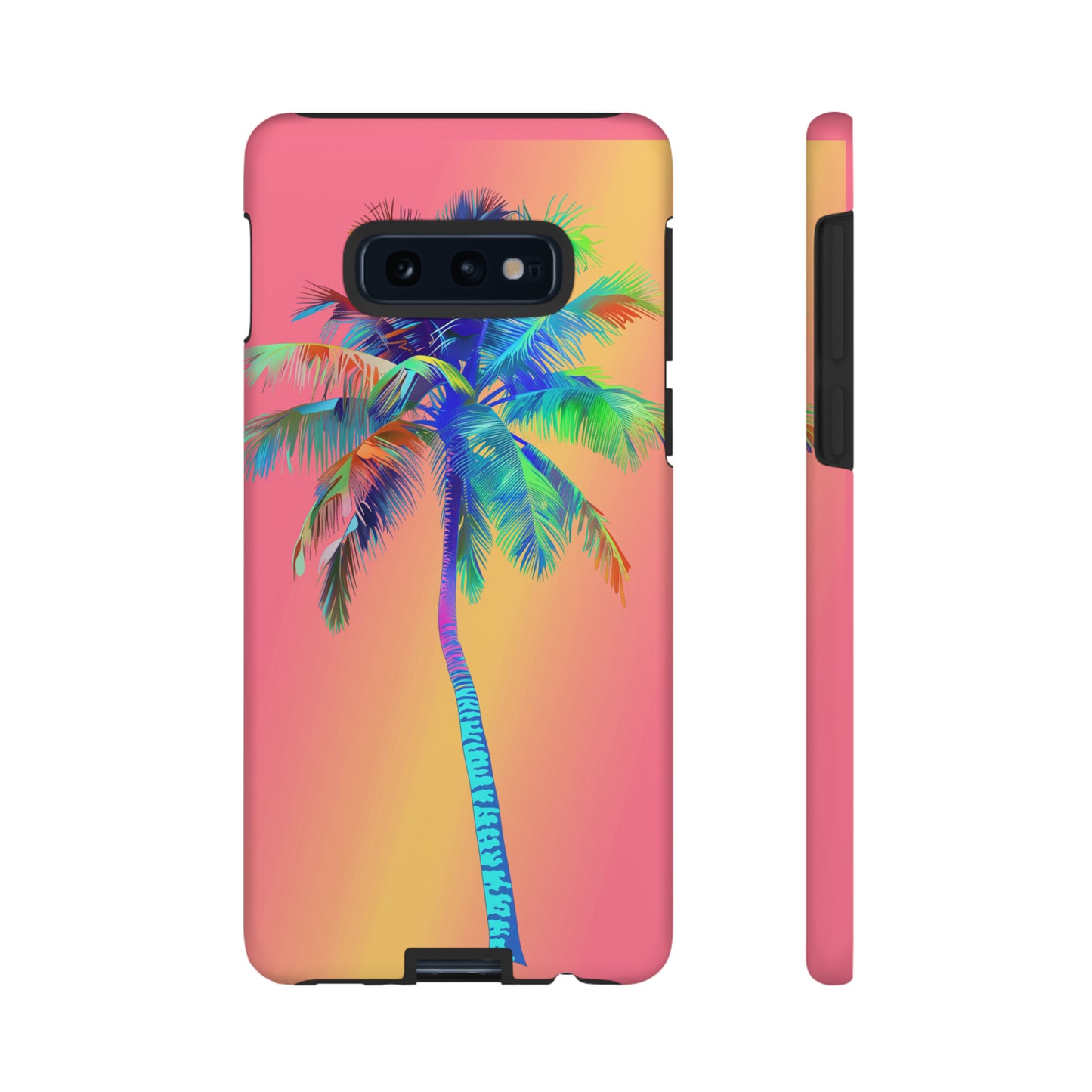 Palm Tree Pink Hawaiian Tropical Phone Case, 808, Island Tropics, Wireless Compatible, Protective Cell Phone Case for iPhone, Samsung, Pixel