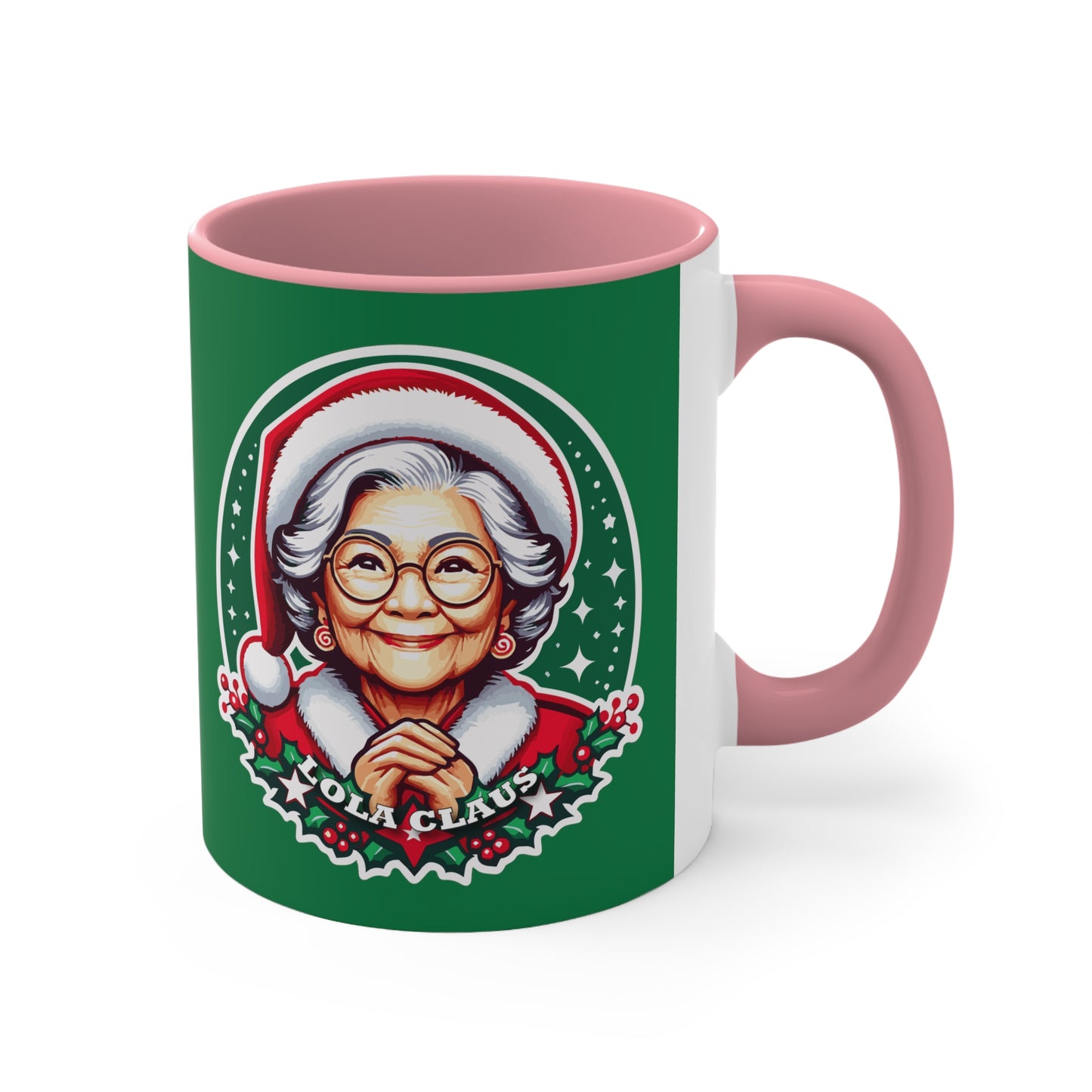 Lola Claus Coffee Mug, Lola Gifts, Promoted to Lola, Pregnancy Announcement, Filipinos Gifts, Filipino Mug, Grandma Mug, Grandmother Mug