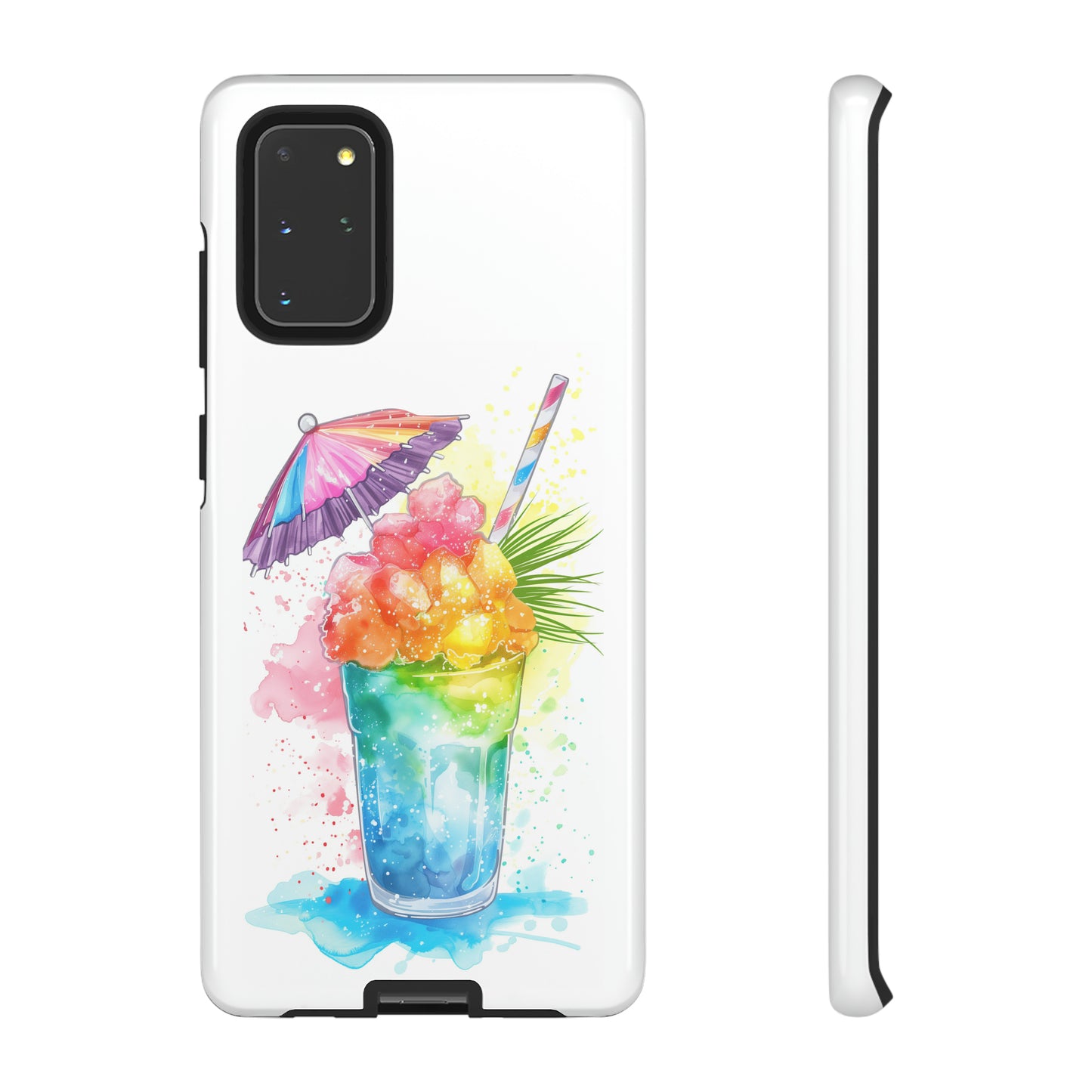 Shave Ice Colorful Hawaiian Tropical Phone Case, 808, Island Tropics, Wireless Compatible, Protective Cell Phone Case iPhone, Samsung, Pixel