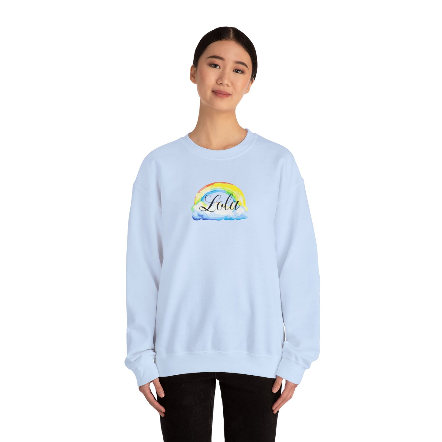 Lola Rainbow Sweatshirt, Lola Gifts, Promoted to Lola, Pregnancy Announcement, Filipinos Gifts, Filipino Sweater, Grandma Sweatshirt