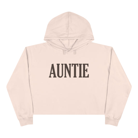 Auntie Monochomatic Cropped Hoodie, Aunt Gifts, Promoted to Aunt, Pregnancy Announcement, Filipinos Gifts, Auntie Sweater, Auntie Jumper