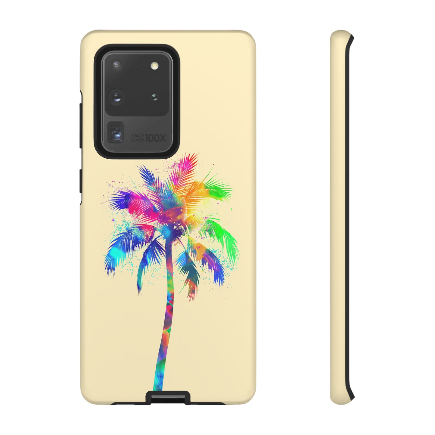Colorful Palm Tree Hawaiian Tropical Phone Case, Island Tropics, Wireless Compatible, Protective Cell Phone Case for iPhone, Samsung, Pixel