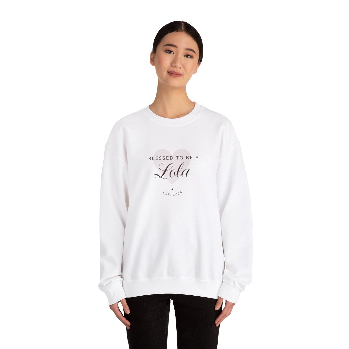 Lola Est Year Sweatshirt, Lola Gifts, Promoted to Lola, Pregnancy Announcement, Filipinos Gifts, Filipino Sweater, Grandma Sweatshirt
