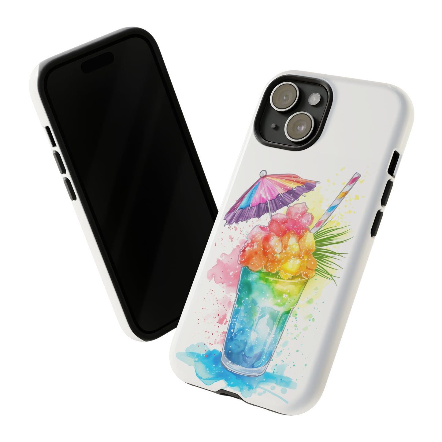 Shave Ice Colorful Hawaiian Tropical Phone Case, 808, Island Tropics, Wireless Compatible, Protective Cell Phone Case iPhone, Samsung, Pixel