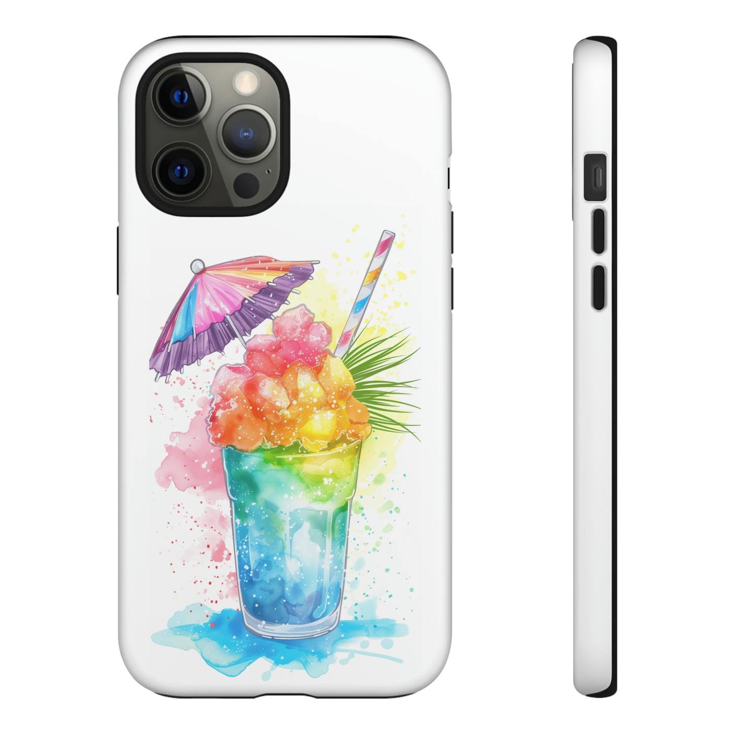 Shave Ice Colorful Hawaiian Tropical Phone Case, 808, Island Tropics, Wireless Compatible, Protective Cell Phone Case iPhone, Samsung, Pixel