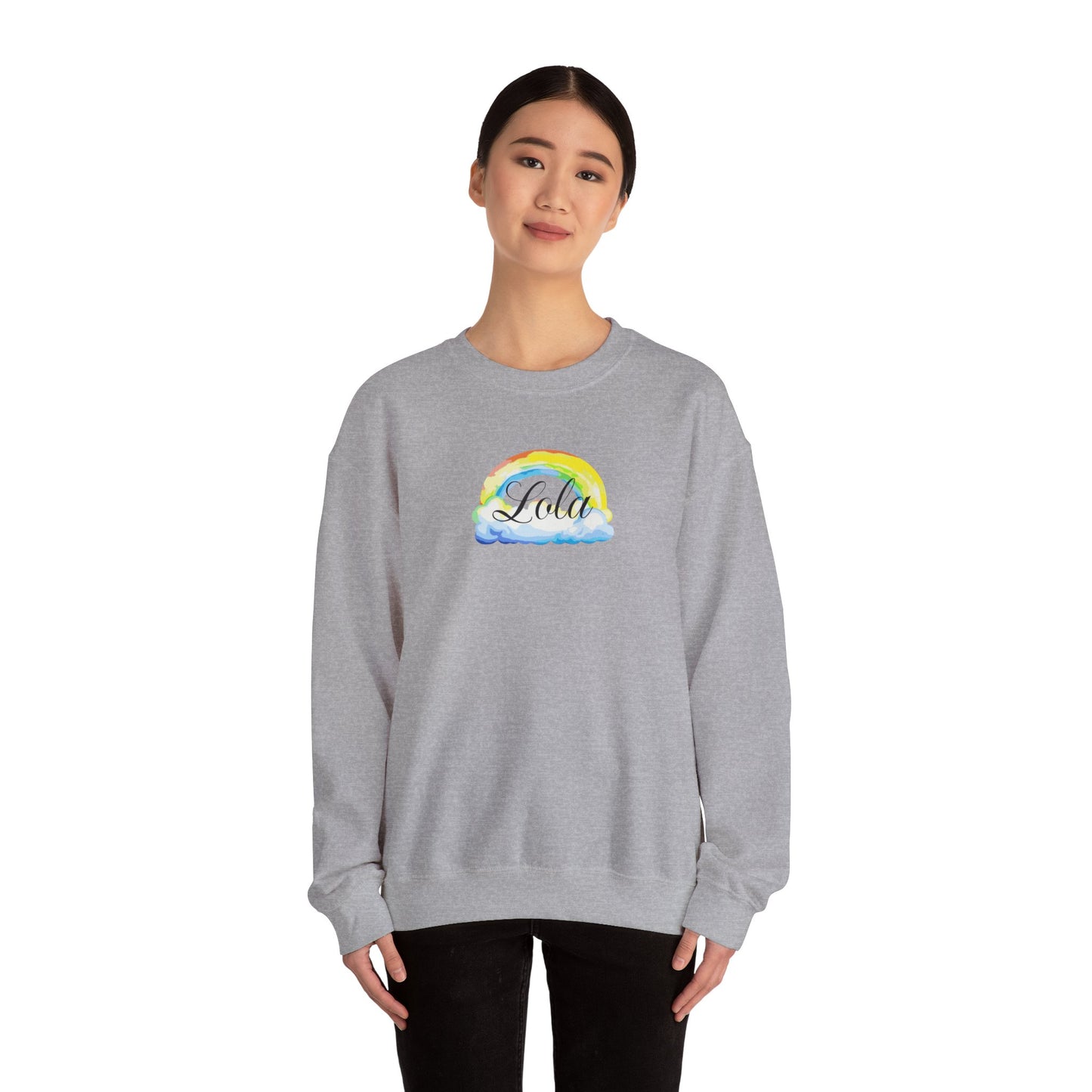Lola Rainbow Sweatshirt, Lola Gifts, Promoted to Lola, Pregnancy Announcement, Filipinos Gifts, Filipino Sweater, Grandma Sweatshirt