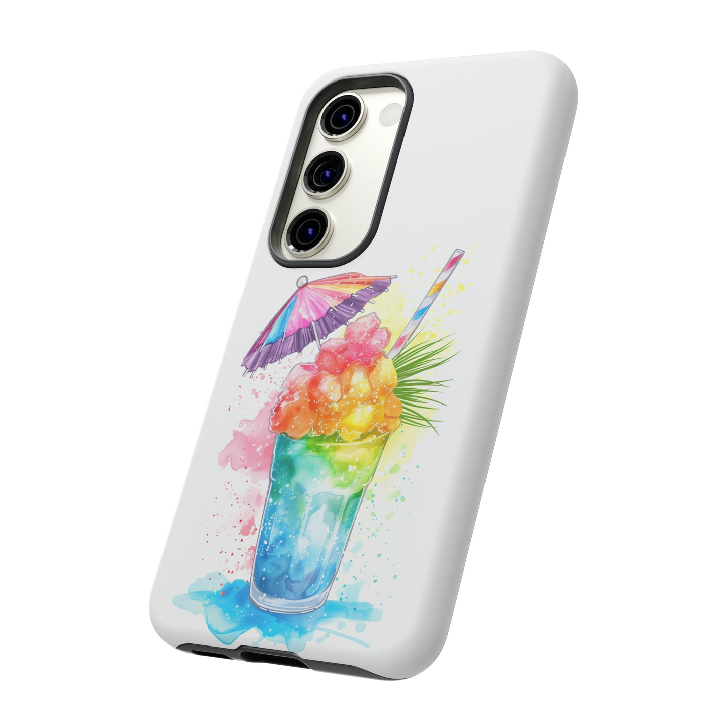 Shave Ice Colorful Hawaiian Tropical Phone Case, 808, Island Tropics, Wireless Compatible, Protective Cell Phone Case iPhone, Samsung, Pixel