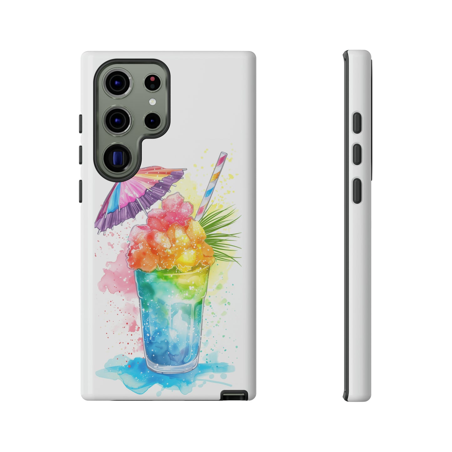 Shave Ice Colorful Hawaiian Tropical Phone Case, 808, Island Tropics, Wireless Compatible, Protective Cell Phone Case iPhone, Samsung, Pixel