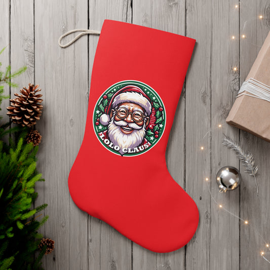 Lolo Claus Christmas Stocking