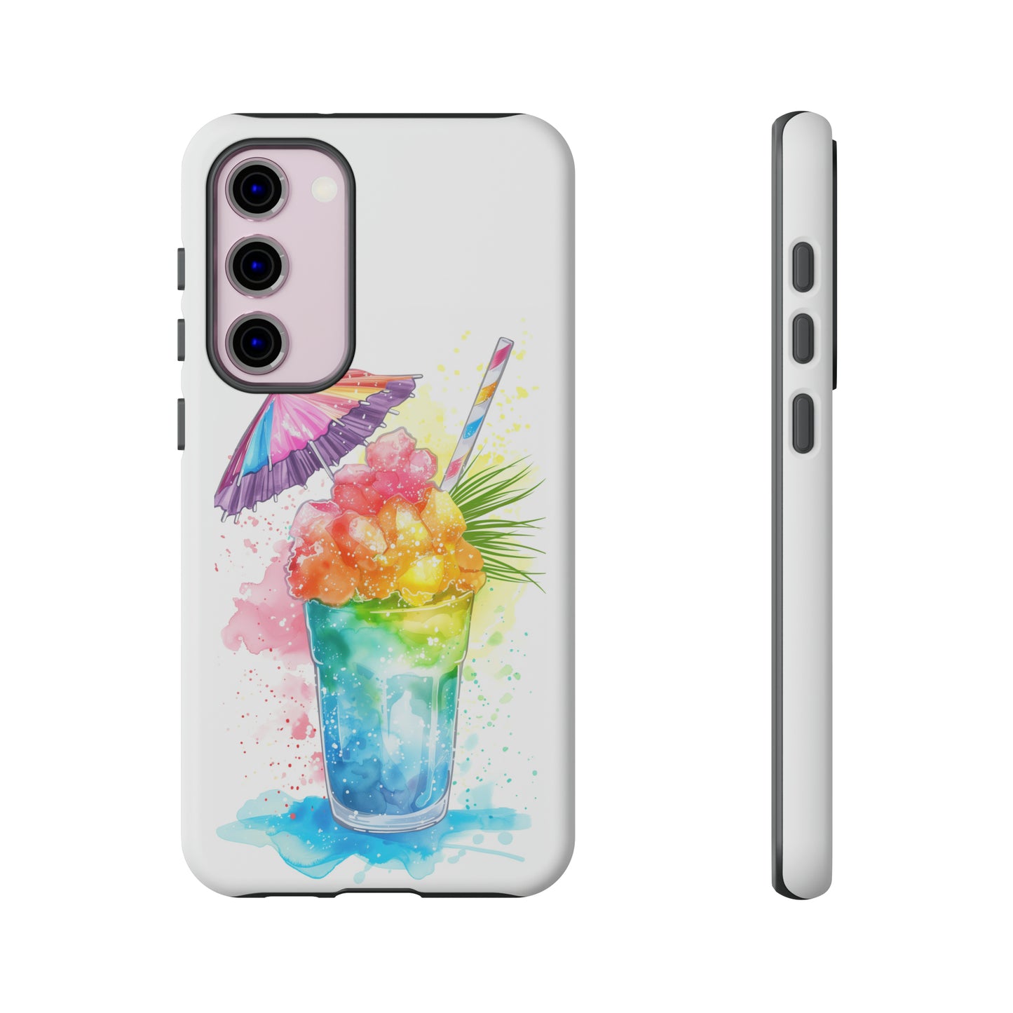 Shave Ice Colorful Hawaiian Tropical Phone Case, 808, Island Tropics, Wireless Compatible, Protective Cell Phone Case iPhone, Samsung, Pixel
