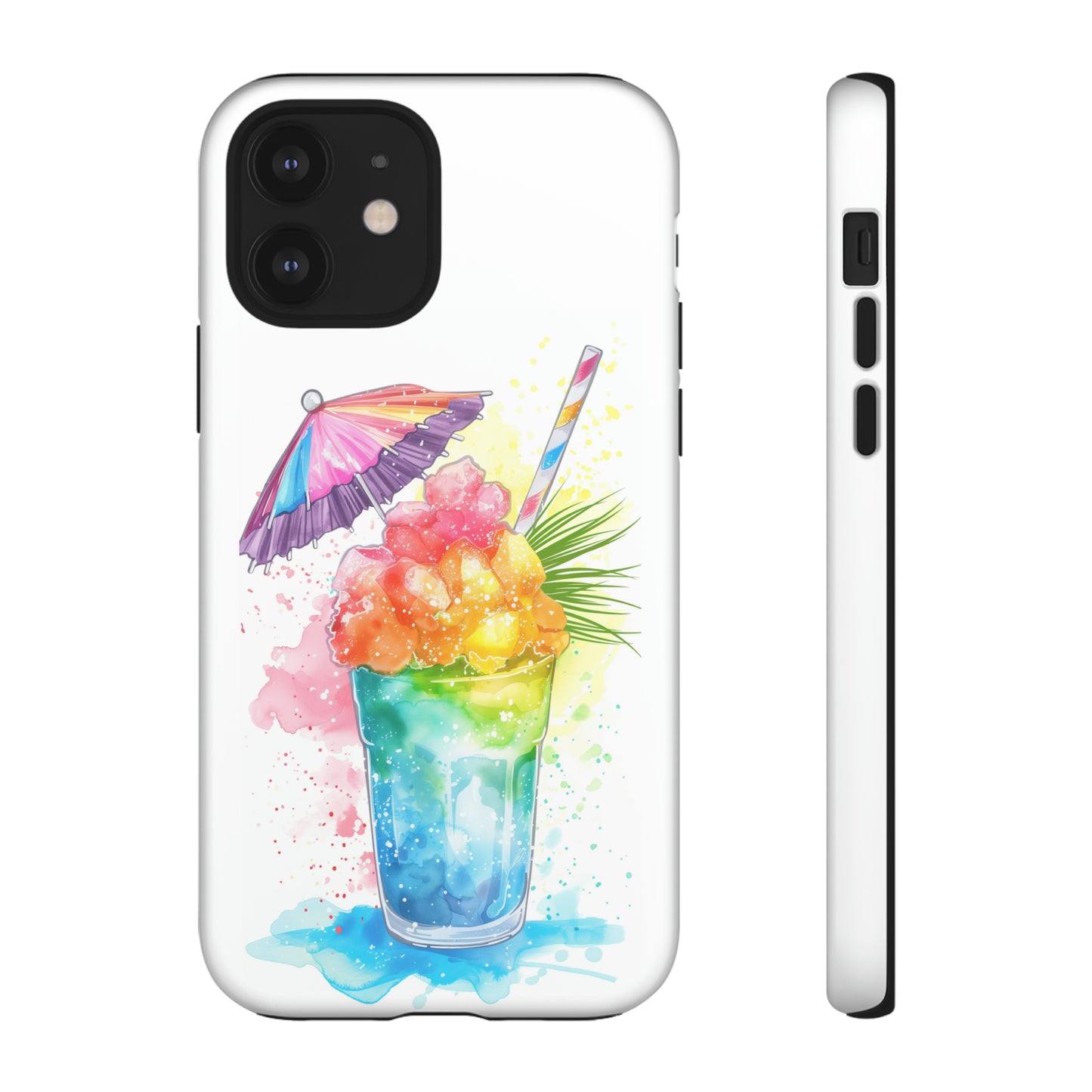 Shave Ice Colorful Hawaiian Tropical Phone Case, 808, Island Tropics, Wireless Compatible, Protective Cell Phone Case iPhone, Samsung, Pixel