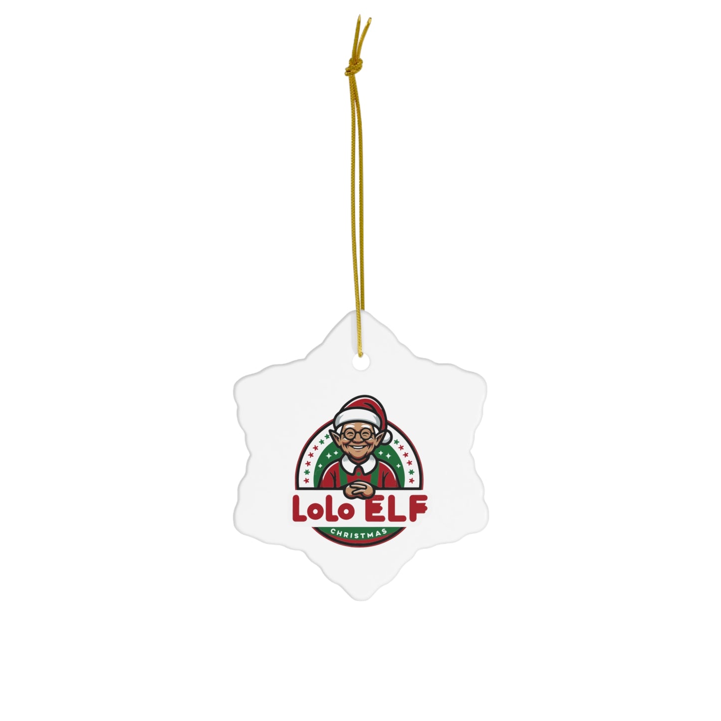 Lolo Elf Ceramic Ornament, 4 Shapes