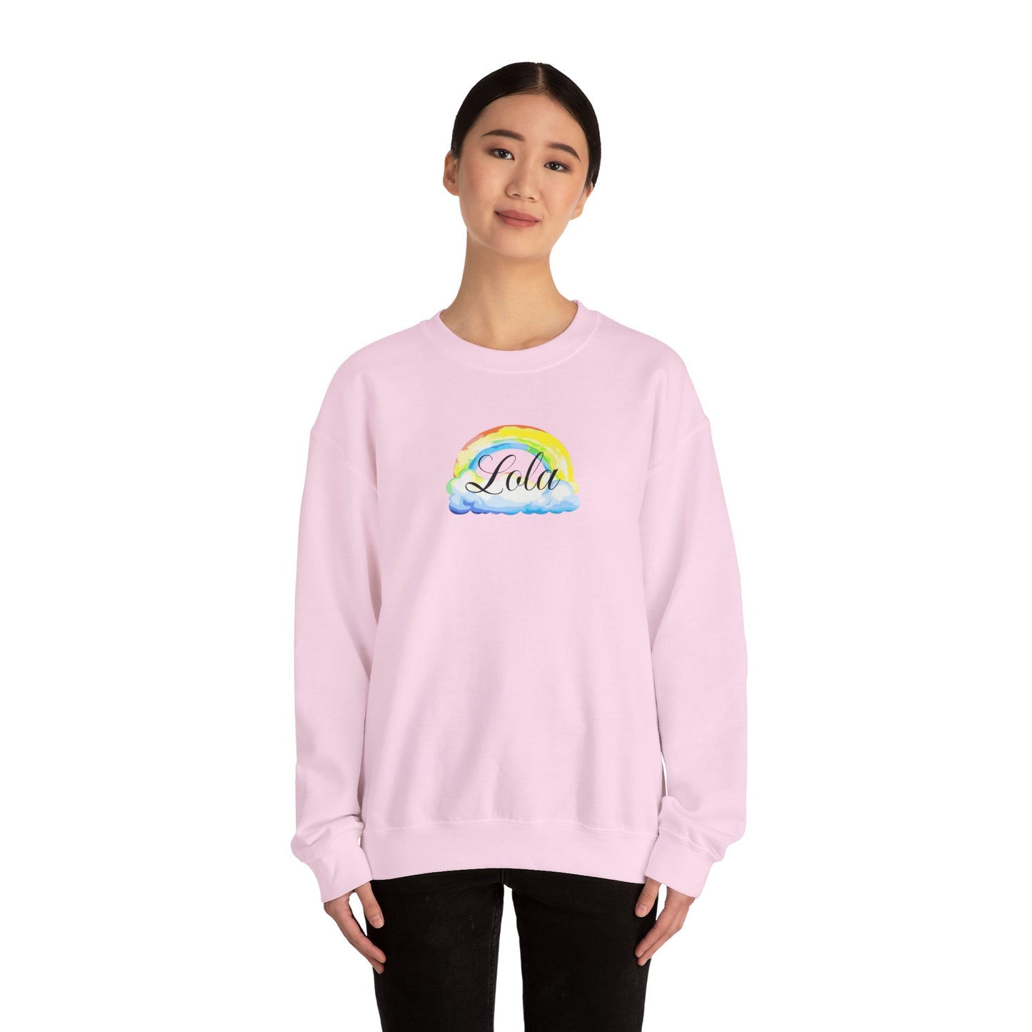 Lola Rainbow Sweatshirt, Lola Gifts, Promoted to Lola, Pregnancy Announcement, Filipinos Gifts, Filipino Sweater, Grandma Sweatshirt