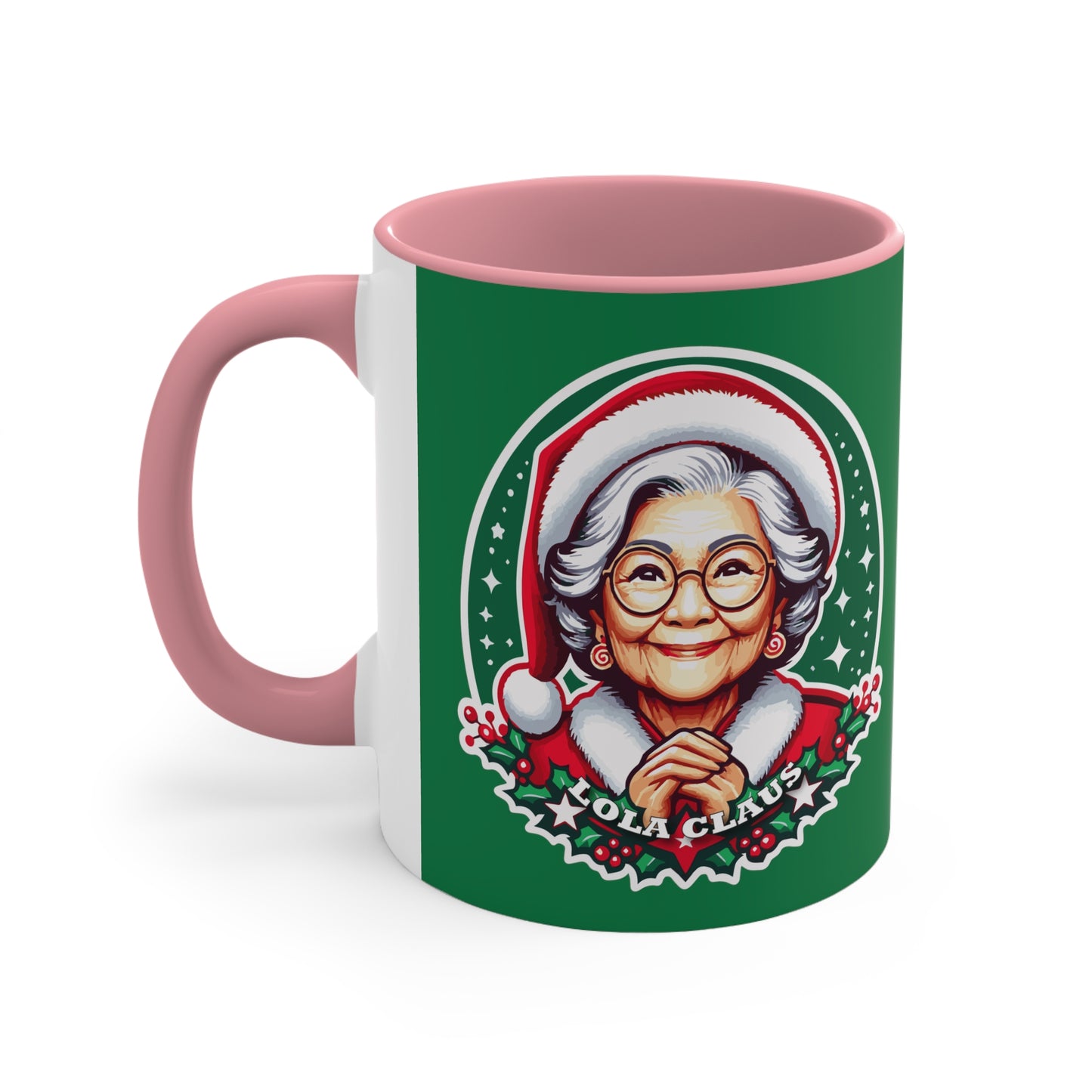 Lola Claus Coffee Mug, Lola Gifts, Promoted to Lola, Pregnancy Announcement, Filipinos Gifts, Filipino Mug, Grandma Mug, Grandmother Mug