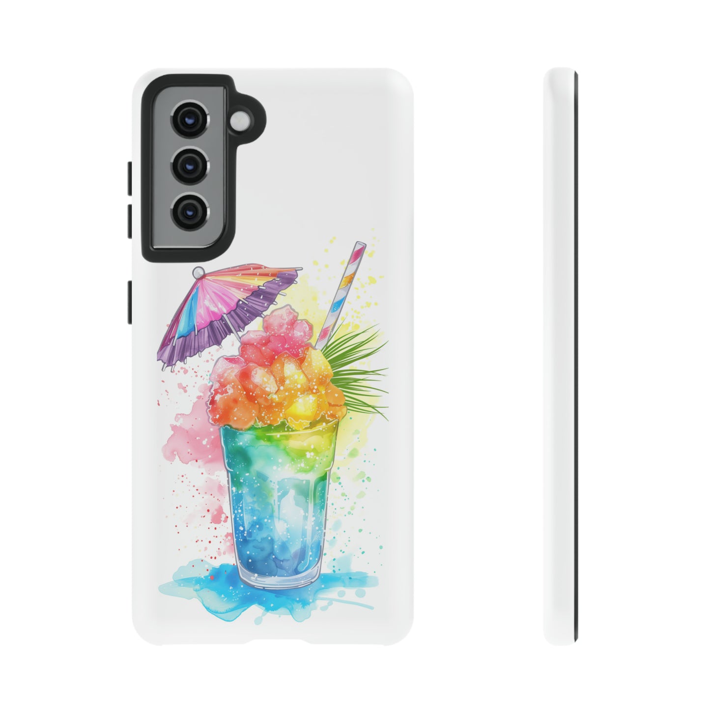Shave Ice Colorful Hawaiian Tropical Phone Case, 808, Island Tropics, Wireless Compatible, Protective Cell Phone Case iPhone, Samsung, Pixel