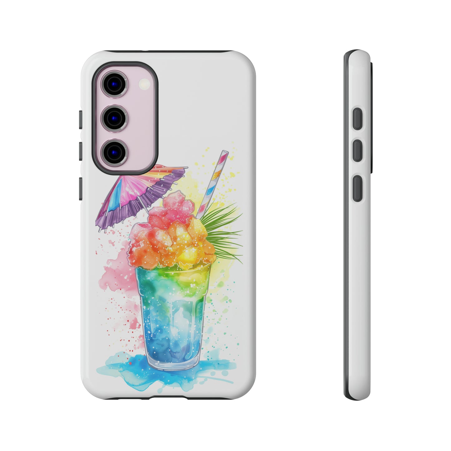 Shave Ice Colorful Hawaiian Tropical Phone Case, 808, Island Tropics, Wireless Compatible, Protective Cell Phone Case iPhone, Samsung, Pixel