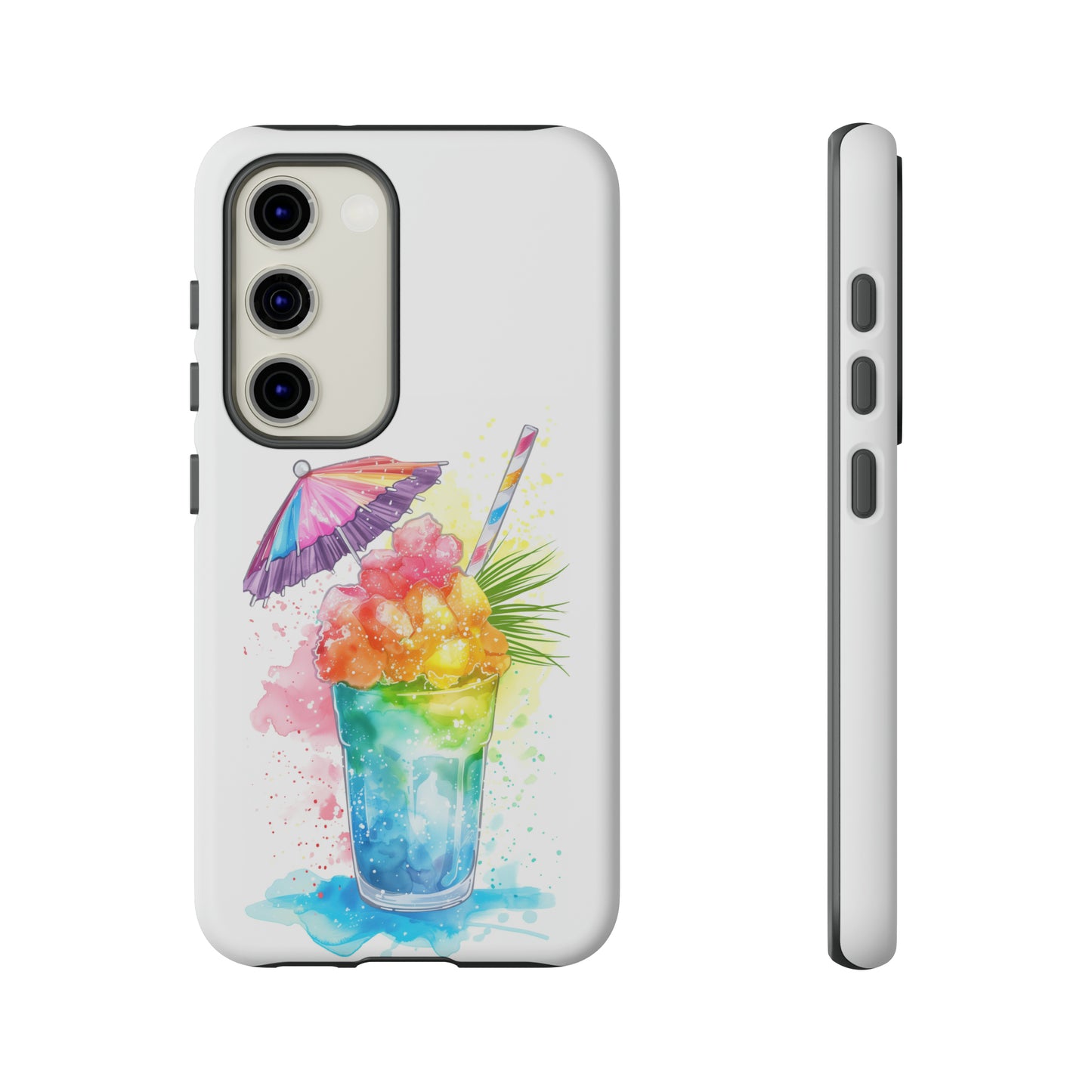 Shave Ice Colorful Hawaiian Tropical Phone Case, 808, Island Tropics, Wireless Compatible, Protective Cell Phone Case iPhone, Samsung, Pixel