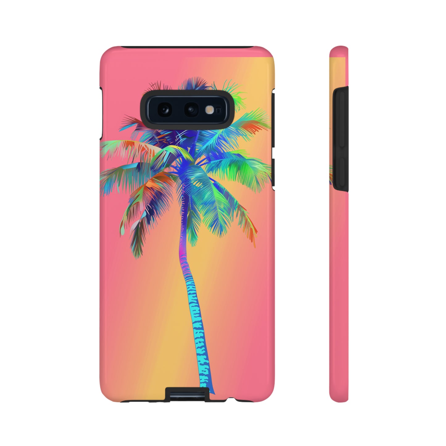 Palm Tree Pink Hawaiian Tropical Phone Case, 808, Island Tropics, Wireless Compatible, Protective Cell Phone Case for iPhone, Samsung, Pixel