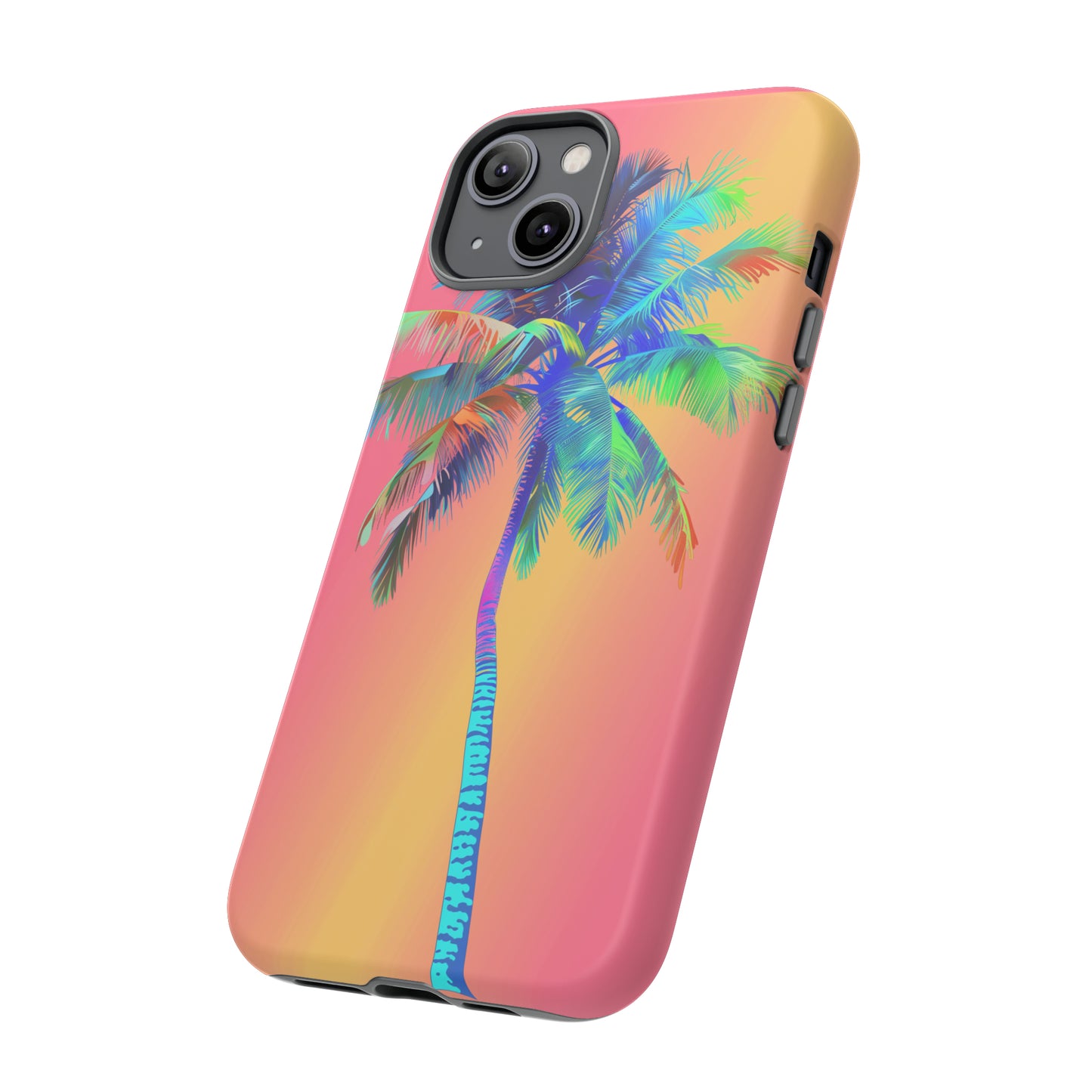 Palm Tree Pink Hawaiian Tropical Phone Case, 808, Island Tropics, Wireless Compatible, Protective Cell Phone Case for iPhone, Samsung, Pixel
