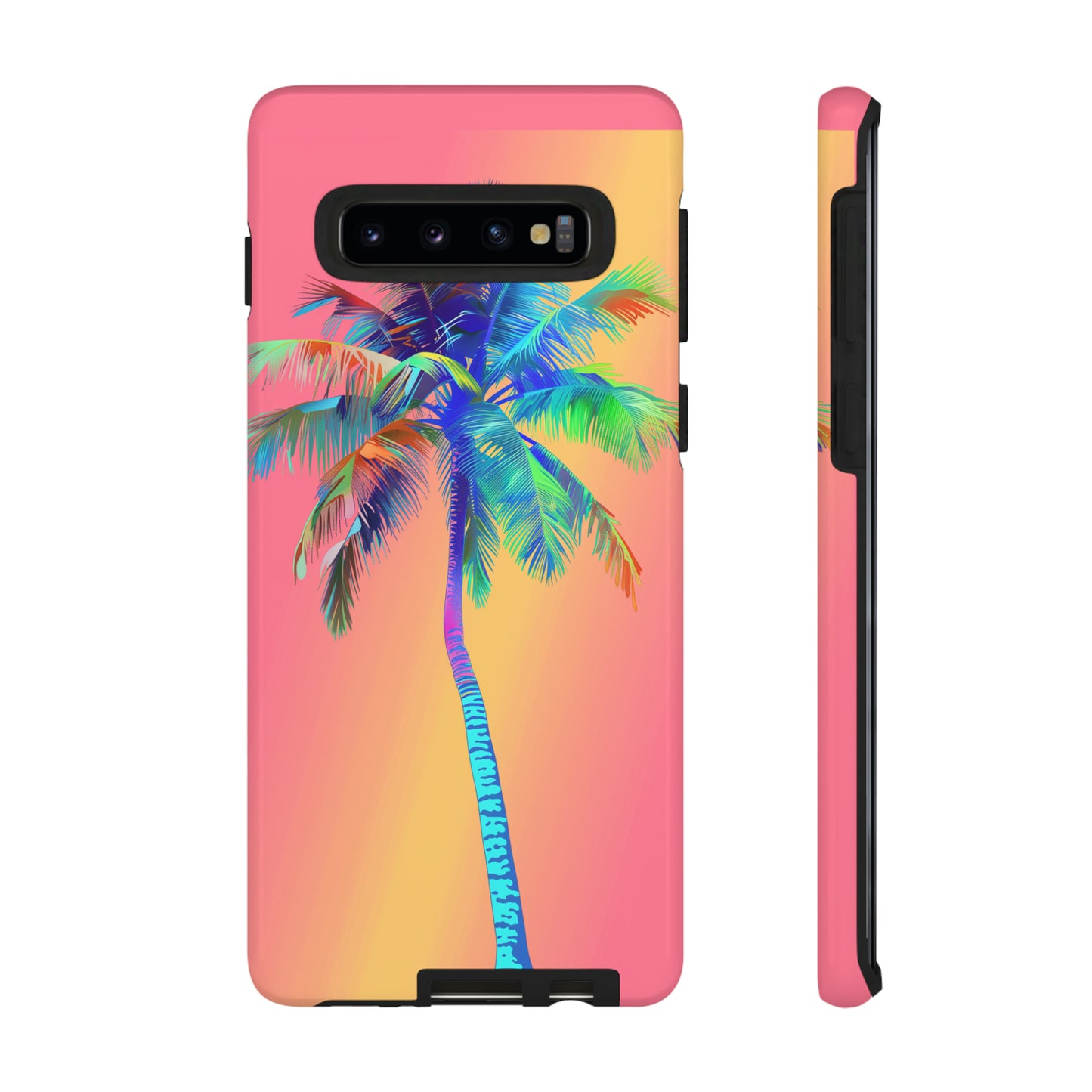 Palm Tree Pink Hawaiian Tropical Phone Case, 808, Island Tropics, Wireless Compatible, Protective Cell Phone Case for iPhone, Samsung, Pixel