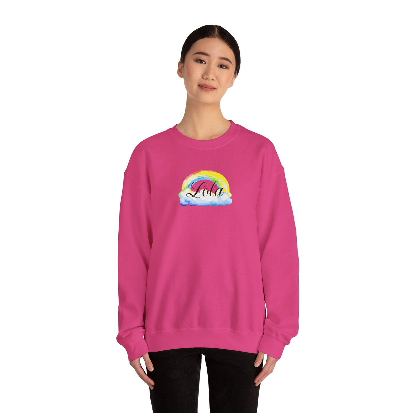Lola Rainbow Sweatshirt, Lola Gifts, Promoted to Lola, Pregnancy Announcement, Filipinos Gifts, Filipino Sweater, Grandma Sweatshirt