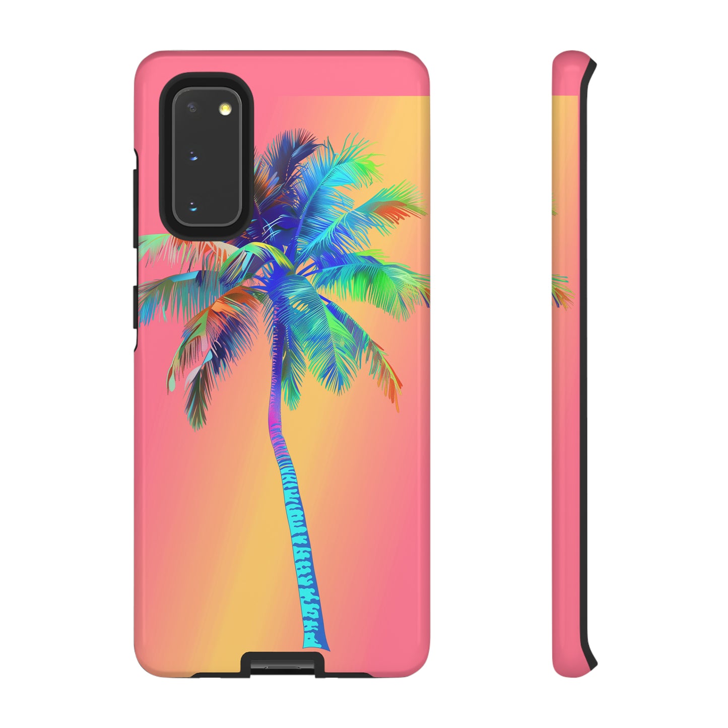 Palm Tree Pink Hawaiian Tropical Phone Case, 808, Island Tropics, Wireless Compatible, Protective Cell Phone Case for iPhone, Samsung, Pixel