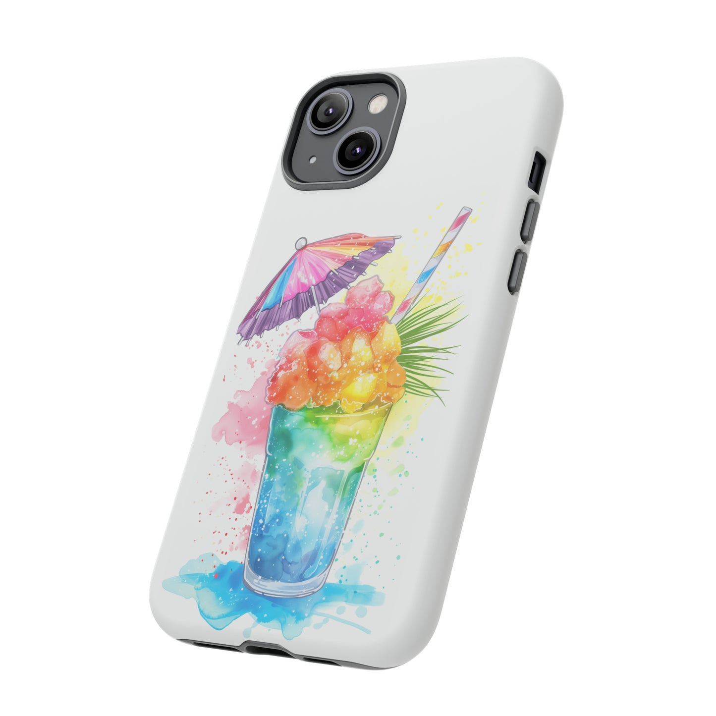 Shave Ice Colorful Hawaiian Tropical Phone Case, 808, Island Tropics, Wireless Compatible, Protective Cell Phone Case iPhone, Samsung, Pixel