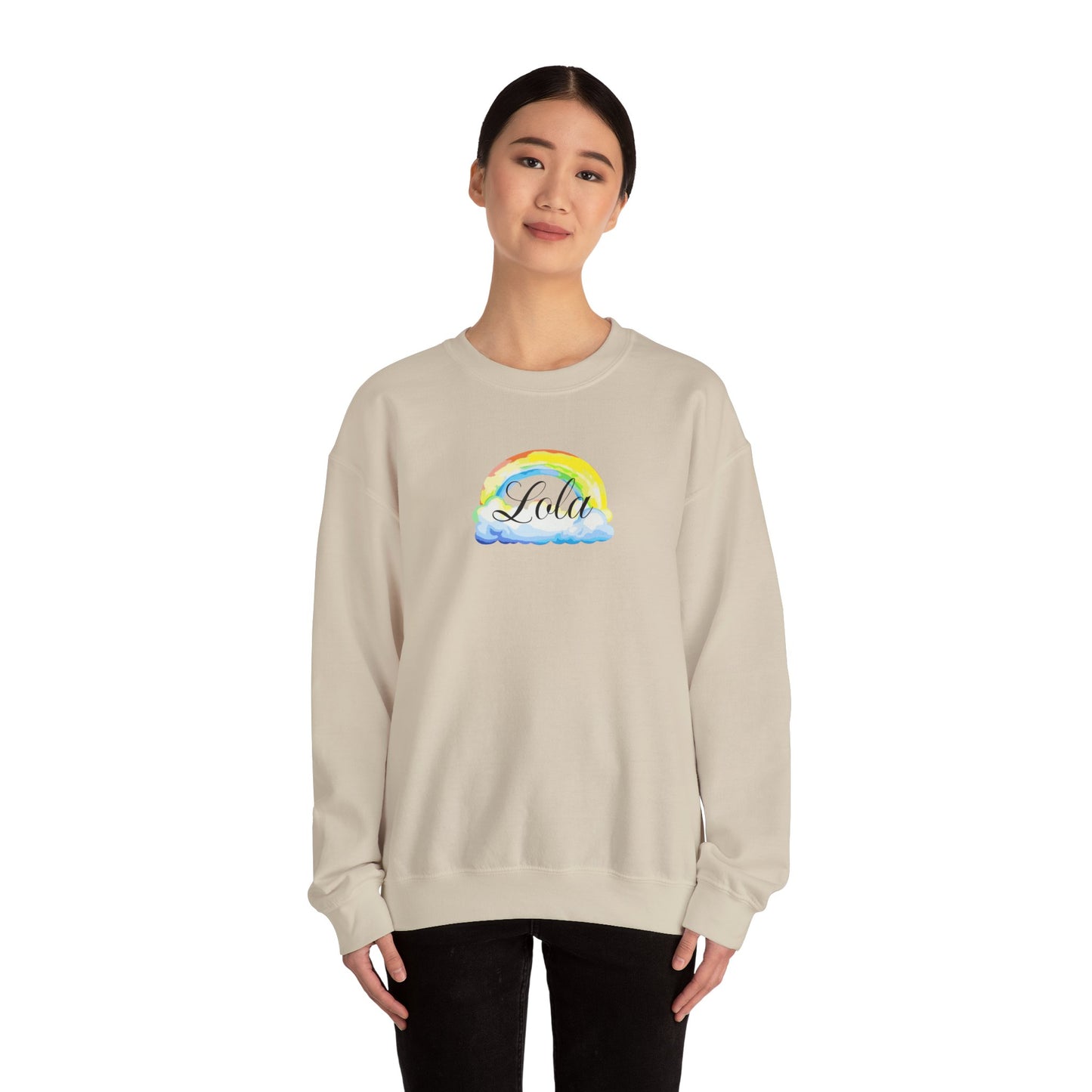 Lola Rainbow Sweatshirt, Lola Gifts, Promoted to Lola, Pregnancy Announcement, Filipinos Gifts, Filipino Sweater, Grandma Sweatshirt