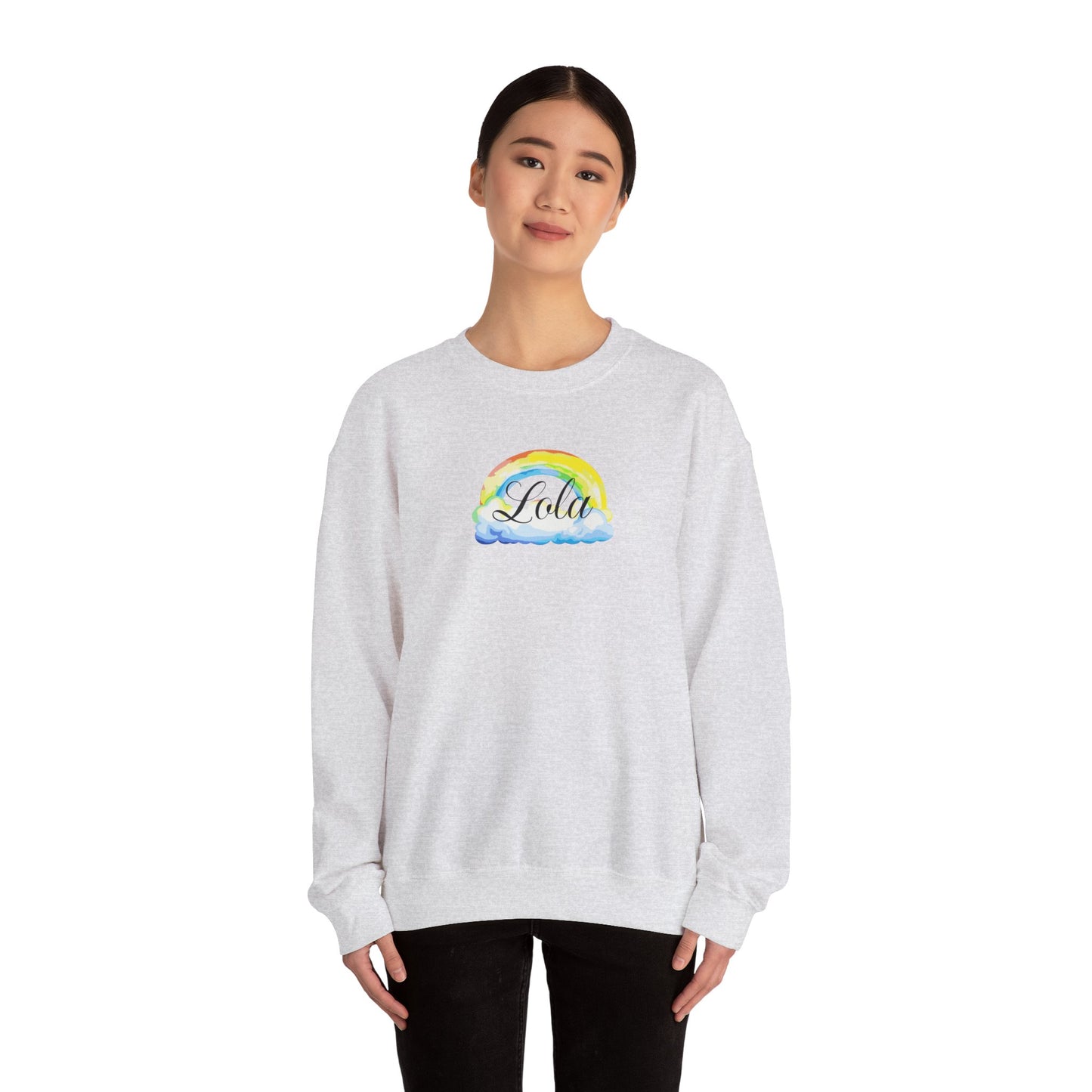 Lola Rainbow Sweatshirt, Lola Gifts, Promoted to Lola, Pregnancy Announcement, Filipinos Gifts, Filipino Sweater, Grandma Sweatshirt