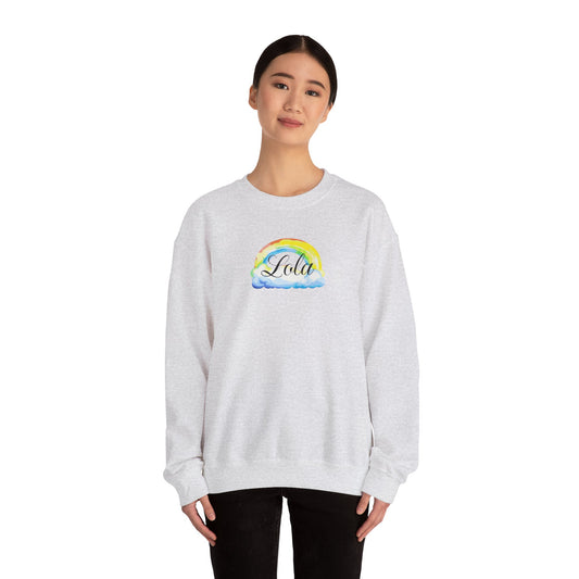 Lola Rainbow Sweatshirt, Lola Gifts, Promoted to Lola, Pregnancy Announcement, Filipinos Gifts, Filipino Sweater, Grandma Sweatshirt