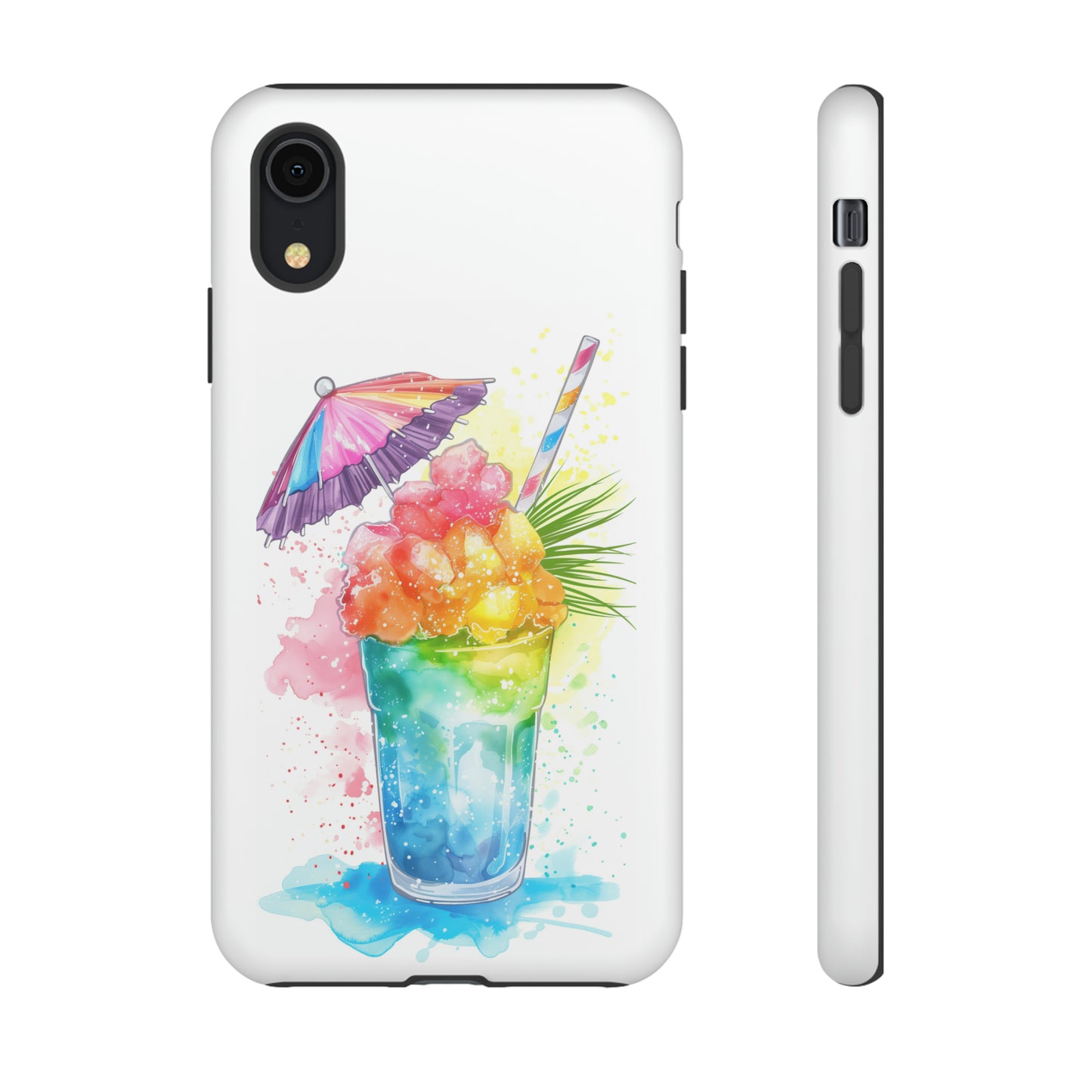 Shave Ice Colorful Hawaiian Tropical Phone Case, 808, Island Tropics, Wireless Compatible, Protective Cell Phone Case iPhone, Samsung, Pixel