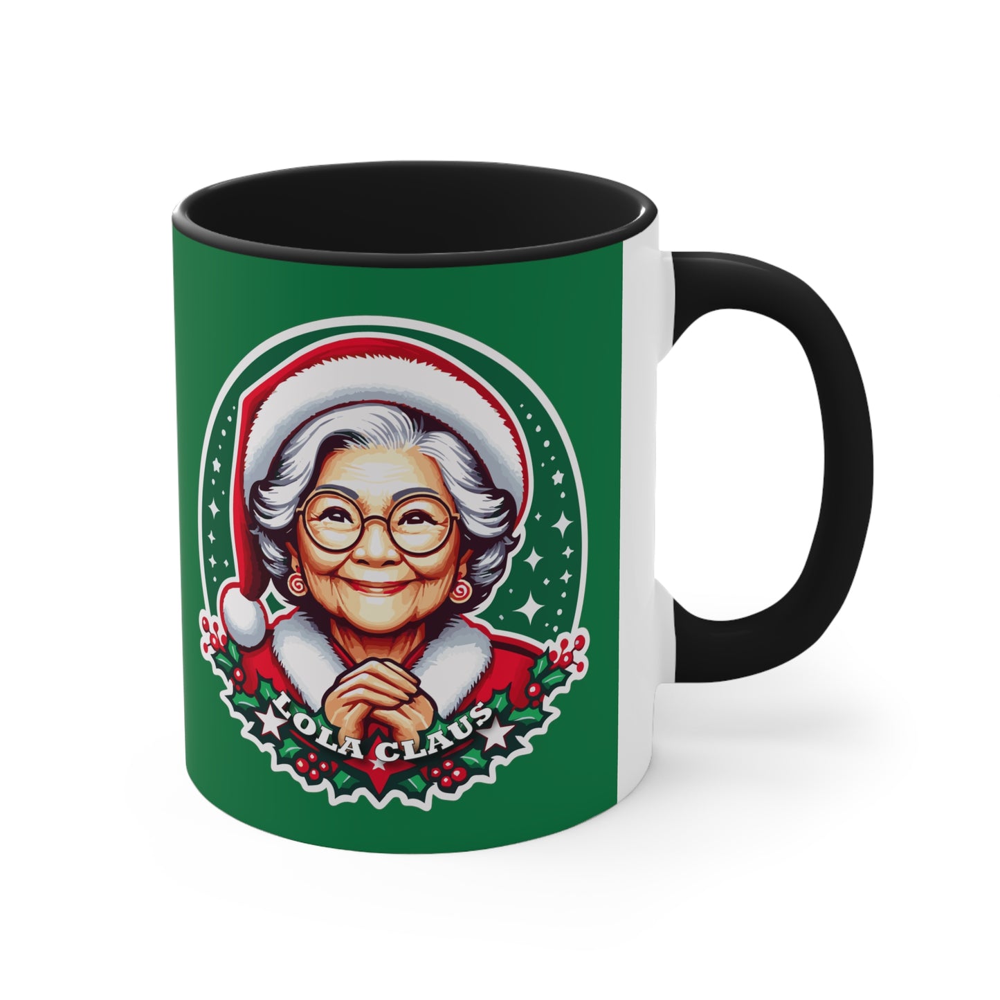 Lola Claus Coffee Mug, Lola Gifts, Promoted to Lola, Pregnancy Announcement, Filipinos Gifts, Filipino Mug, Grandma Mug, Grandmother Mug