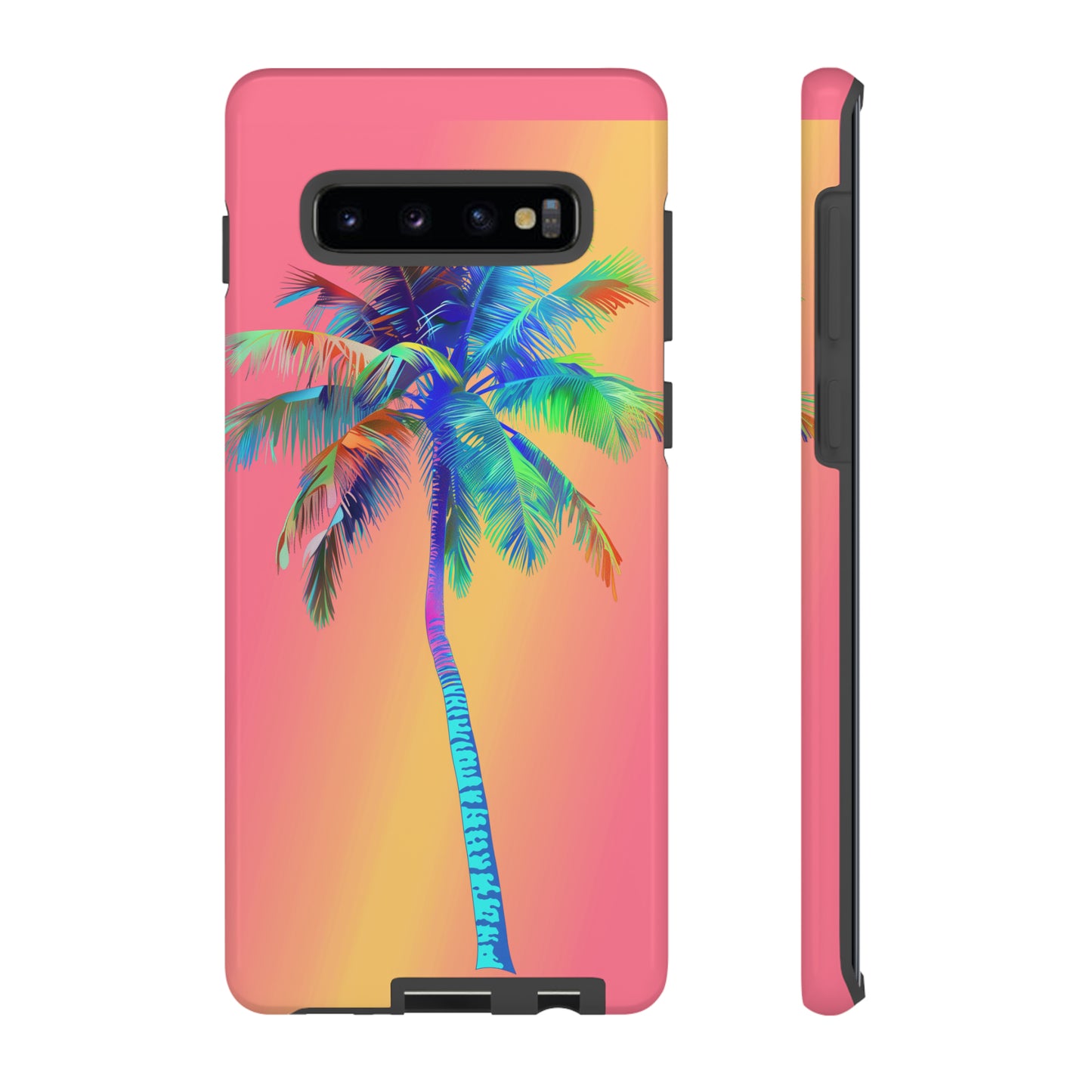 Palm Tree Pink Hawaiian Tropical Phone Case, 808, Island Tropics, Wireless Compatible, Protective Cell Phone Case for iPhone, Samsung, Pixel